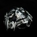 Skull Ring For Motor Biker - TR16
